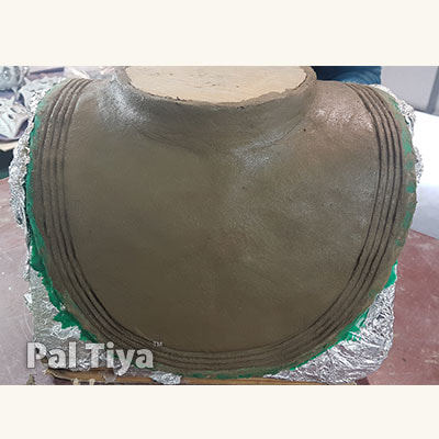 Breast plate sculpted with Pal Tiya Premium