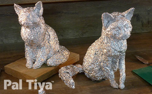 How To Make Gorgeous Tinfoil Animals - Pal Tiya